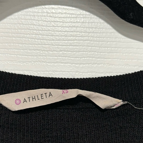 Athleta V-neck Merino Wool Sweater Dress - Picture 3 of 4